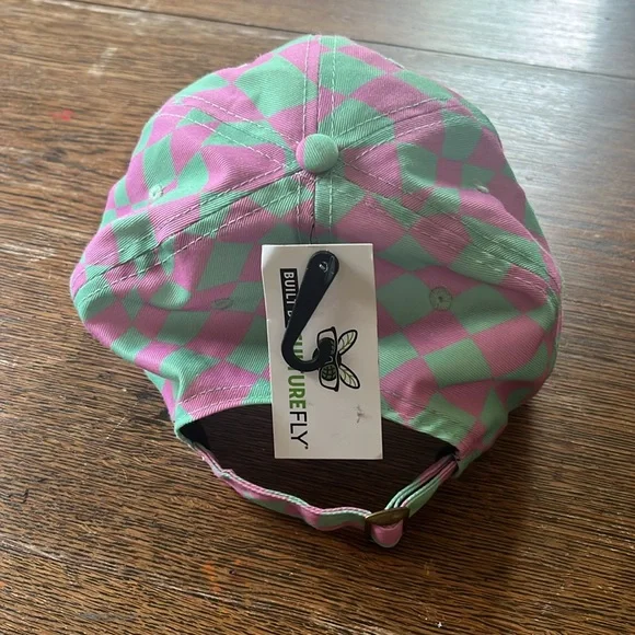 Built by Culturefly checkered adjustable hat NWT - Picture 3 of 6